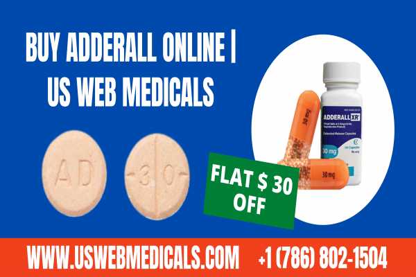 Buy Adderall Online Without Prescription | US WEB MEDICALS